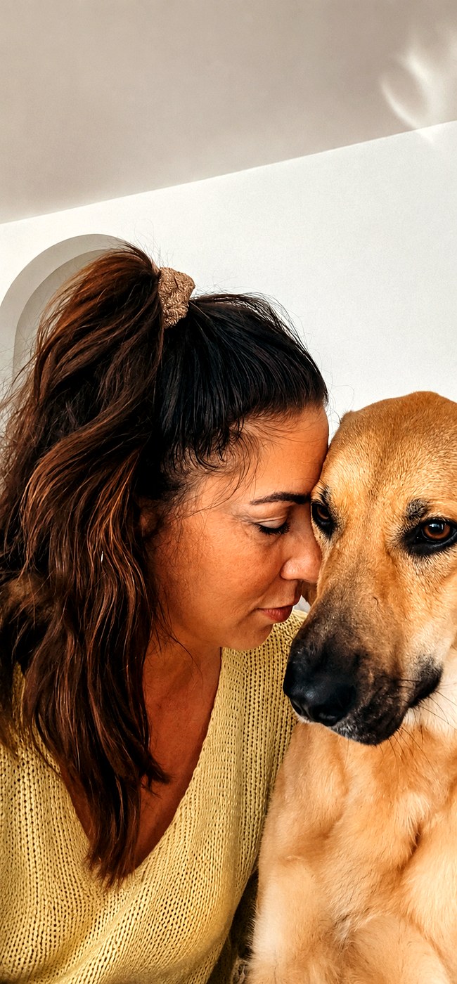 Denise von Zottel & Chic mit Hund
